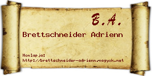 Brettschneider Adrienn névjegykártya